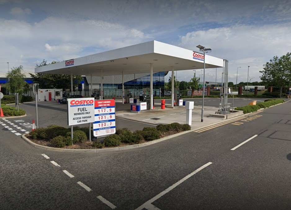 Costco Petrol Prices Station Bristol